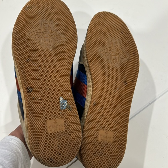 Mens Screener GG sneaker All over distressed effectVintage effect worn 3x only - Picture 4 of 5